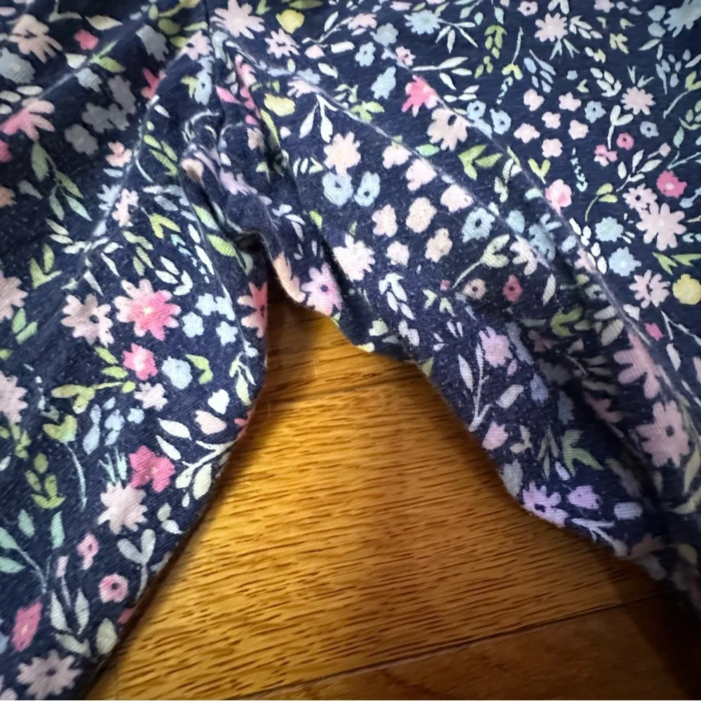 Lauren Ralph Lauren Floral 2 piece short sleeve Pajama Set with LRL monogram XL - Picture 8 of 9